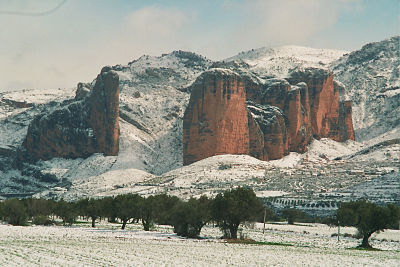 Los Mallos de Riglos desde Murillo